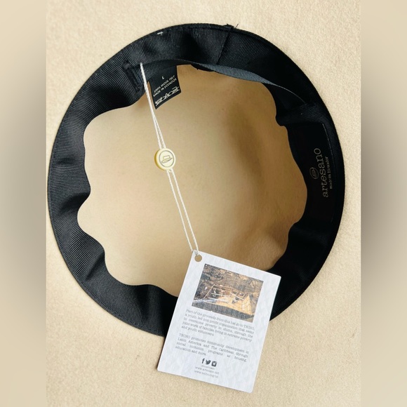 NWT Artesano Hat Made in Ecuador Size L in excellent condition 100% Wool Felt - Picture 8 of 12